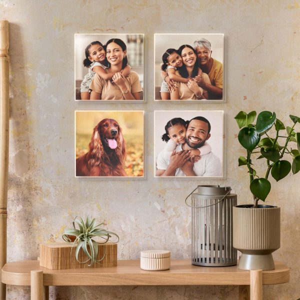ArtPix 3D Personalized Glass Photo Frame - Peel & Stick, No Damage to Wall - Customized Gift - Custom Picture Wall Art Mix Tiles, Photo Print Gift - Image 7