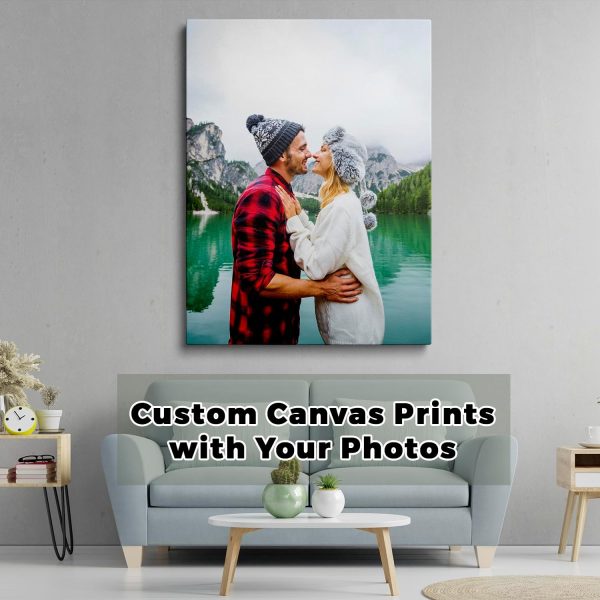 GMissT Canvas Prints With Your Photos - Personalized Pictures On Canvas Custom Poster for Home Decor - Floating Frames & Gift Wrapping Available - Image 2