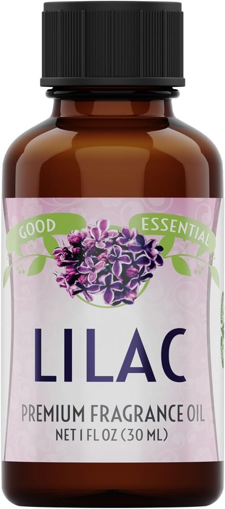 Good Essential - Lilac Fragrance Oil 30 ml for Diffuser, Soap, Candles, Room Spray, Lotions - 1 fl oz - Lilac Fragrance Oil for Soap & Candle Making - Aromatherapy Oils