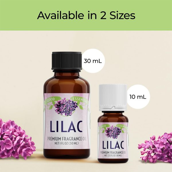Good Essential - Lilac Fragrance Oil 30 ml for Diffuser, Soap, Candles, Room Spray, Lotions - 1 fl oz - Lilac Fragrance Oil for Soap & Candle Making - Aromatherapy Oils - Image 8