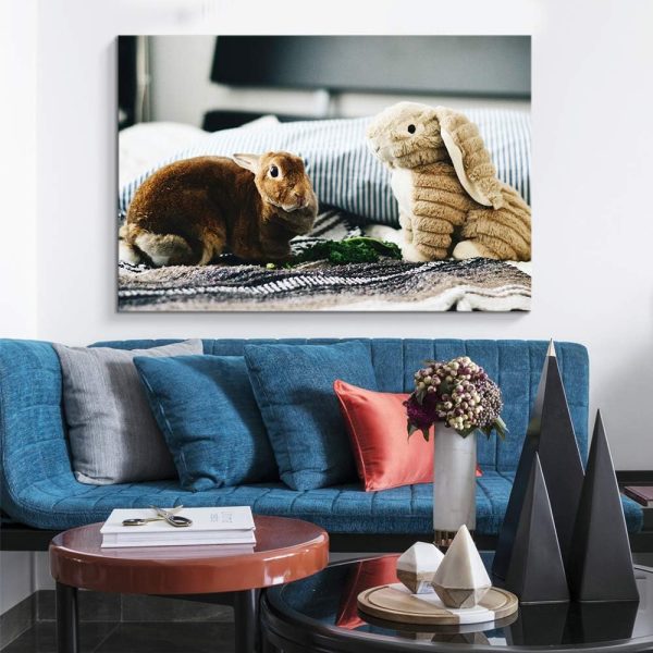 NWT Custom Canvas Prints with Your Photos for Pet/Animal, Personalized Canvas Pictures for Wall to Print Framed 8x10 inches - Image 4