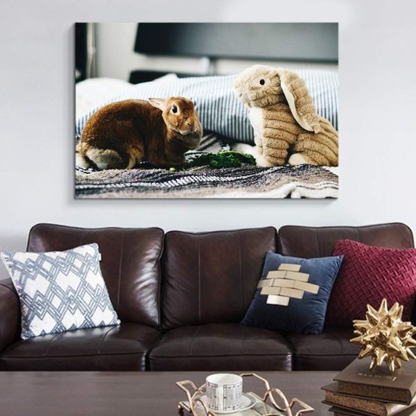 NWT Custom Canvas Prints with Your Photos for Pet/Animal, Personalized Canvas Pictures for Wall to Print Framed 8x10 inches - Image 5